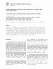 Research paper thumbnail of Metatranscriptomic analysis of small RNAs present in soybean deep sequencing libraries