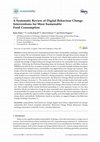 Research paper thumbnail of A Systematic Review of Digital Behaviour Change Interventions for More Sustainable Food Consumption