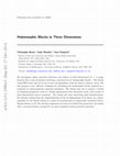 Research paper thumbnail of Holomorphic blocks in three dimensions