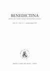 Research paper thumbnail of Galeotto Graziani, ultimo abate e primo vescovo di Sansepolcro. Intrecci di storia monastica, cittadina e familiare sull’Appennino tosco-romagnolo tra ’400 e ’500, in «Benedictina», 68/1, 2021, pp. 5-24