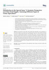 Research paper thumbnail of Introduction to the Special Issue “A Systemic Perspective on Urban Food Supply: Assessing Different Types of Urban Agriculture”