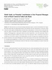 Research paper thumbnail of Model Study on Potential Contributions of the Proposed Huangpu Gate to Flood Control in Taihu Lake Basin