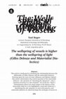 Research paper thumbnail of The Wellspring of Vessels is Higher than the Wellspring of Light (Gilles Deleuze and Materialist Dialectic)