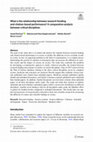 Research paper thumbnail of What is the relationship between research funding and citation-based performance? A comparative analysis between critical disciplines