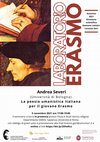 Research paper thumbnail of Laboratorio Erasmo - Andrea Severi  "La poesia umanistica italiana per il giovane Erasmo" (5 novembre 2021)