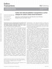 Research paper thumbnail of Carbon dot reduced palladium nanoparticles as active catalysts for carbon–carbon bond formation