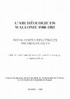 Research paper thumbnail of Bellier C., Cattelain P. - 1987. Le “Trou des Blaireaux” à Vaucelles, In Archéologie en Wallonie 1980-1985 : 251-254.