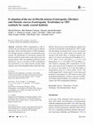 Research paper thumbnail of Evaluation of the use of Olivella minuta (Gastropoda, Olividae) and Hastula cinerea (Gastropoda, Terebridae) as TBT sentinels for sandy coastal habitats