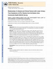 Research paper thumbnail of Relationship of Lifestyle and Clinical Factors to Lower Urinary Tract Symptoms: Results from Boston Area Community Health Survey