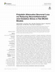 Research paper thumbnail of Polydatin Attenuates Neuronal Loss via Reducing Neuroinflammation and Oxidative Stress in Rat MCAO Models