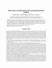 Research paper thumbnail of Phase space reconstruction in the restricted three-body problem