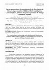 Research paper thumbnail of Nuevas aportacionesa al conocimiento de la distribución de Chondrostega vandalicia (Millière, 1865) (Lepidoptera, Lasiocampidae); primera cita para la provincia de Málaga (Andalucía, España)