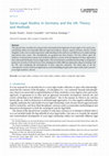 Research paper thumbnail of Socio-Legal Studies in Germany and the UK: Theory and Methods