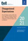 Research paper thumbnail of Disappointed expectations. Does the Basque country really enjoy such a high level of quality of government when compared to a backward region such as Andalusia? Working paper series 2021:8