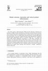 Research paper thumbnail of Market structure, innovation and vertical product differentiation