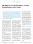 Research paper thumbnail of Culturally Responsive Suicide Prevention in Indigenous Communities: Unexamined Assumptions and New Possibilities