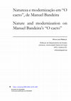 Research paper thumbnail of Natureza e modernização em "O cacto", de Manuel Bandeira Nature and modernization on Manuel Bandeira's "O cacto