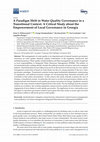 Research paper thumbnail of A Paradigm Shift in Water Quality Governance in a Transitional Context: A Critical Study about the Empowerment of Local Governance in Georgia