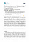 Research paper thumbnail of Somatosensory Integration and Masking of Complex Tactile Information: Peripheral and Cortical Contributions