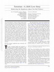 Research paper thumbnail of Terrorism—A (self) love story: Redirecting the significance quest can end violence