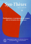 Research paper thumbnail of Écriture et réécriture de l’autobiographie langagière : quels apports dans la réflexion et conscientisation personnelle ? Une analyse des productions écrites d’enseignants généralistes de l’école primaire