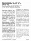 Research paper thumbnail of Large-Scale Investigation of Base Excision Repair Genetic Polymorphisms and Lung Cancer Risk in a Multicenter Study