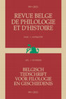 Research paper thumbnail of Dossier spécial, p. 197-258, du fascicule 99-1-Antiquité, de la RBPH (2021) : "Dieux de Rome et du monde romain. Panthéons, configurations, 'triades' et autres réseaux divins"