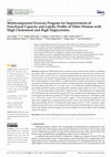 Research paper thumbnail of Multicomponent Exercise Program for Improvement of Functional Capacity and Lipidic Profile of Older Women with High Cholesterol and High Triglycerides