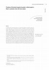 Research paper thumbnail of Prevalence of functional incapacity by gender in elderly people in Brazil: a systematic review with meta-analysis