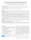 Research paper thumbnail of Nutrition knowledge, dietary patterns and anthropometric indices of older persons in four peri-urban communities in Ga West municipality, Ghana