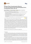 Research paper thumbnail of Dynamic Phase Transformation Behavior of a Nb-microalloyed Steel during Roughing Passes at Temperatures above the Ae3