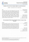 Research paper thumbnail of Menâkıb-ı Evliyâ Adlı Eserin Değerler Eğitimi Açısından İncelenmesi