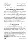 Research paper thumbnail of The Signs of Silence – An Overview of Systems of Sign Languages and Co-Speech Gestures