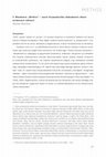 Research paper thumbnail of J. Randvere „Ruthist” – eesti kirjandusliku dekadentsi ühest esimesest näitest. On J. Randvere’s Ruth: One of the First Examples of Estonian Literary Decadence