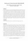 Research paper thumbnail of The Dynamics of Labour Informality in Brazil, 2003-2019