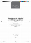 Research paper thumbnail of Regulação do trabalho e instituições públicas