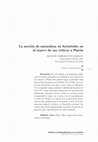 Research paper thumbnail of La noción de naturaleza en Aristóteles en el marco de sus críticas a Platón