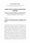 Research paper thumbnail of Sobre l'ús de la llengua catalana entre els joves  [On the use of the Catalan language among young people]  [Sobre el uso de la lengua catalana entre los jóvenes]