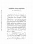 Research paper thumbnail of On families of triangular Hopf algebras