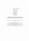 Research paper thumbnail of If things do go wrong: influence of road capacity on mass evacuation in the event of extreme flooding in The Netherlands