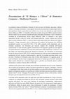 Research paper thumbnail of Presentazione di il Monaco e l'Ebreo - Shabbetay Donnolo