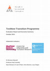 Research paper thumbnail of TextNow Transition Programme Evaluation Report and Executive Summary