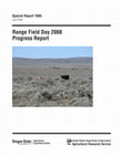 Research paper thumbnail of Grazing after fire in sagebrush steppe