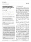 Research paper thumbnail of Phase shift switching of a miniaturized ultra-wideband hybrid coupler for 5G technology