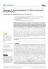 Research paper thumbnail of Challenges of Applying Simplified LCA Tools in Sustainable Design Pedagogy