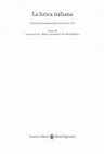 Research paper thumbnail of La lirica italiana Un lessico fondamentale (secoli XIII-XIV), a c. di L. Geri, M. Grimaldi e N. Maldina, Roma, Carocci, 2021 (indice)