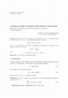 Research paper thumbnail of G-dense classes of elliptic equations in the plane