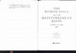 Research paper thumbnail of Brogiolo, G. P.; Chavarria Arnau, A.  Villas in Northern Italy. pp.178-194. In The Roman Villa in the Mediterranean Basin Late Republic to Late Antiquity,  Edited by Annalisa Marzano , Guy P. R. Métraux, 2018,  Cambridge University Press, ISBN:9781107164314