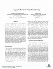 Research paper thumbnail of Aggregation Pheromone Density Based Clustering