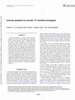 Research paper thumbnail of Inversion gradients for acoustic VTI wavefield tomography